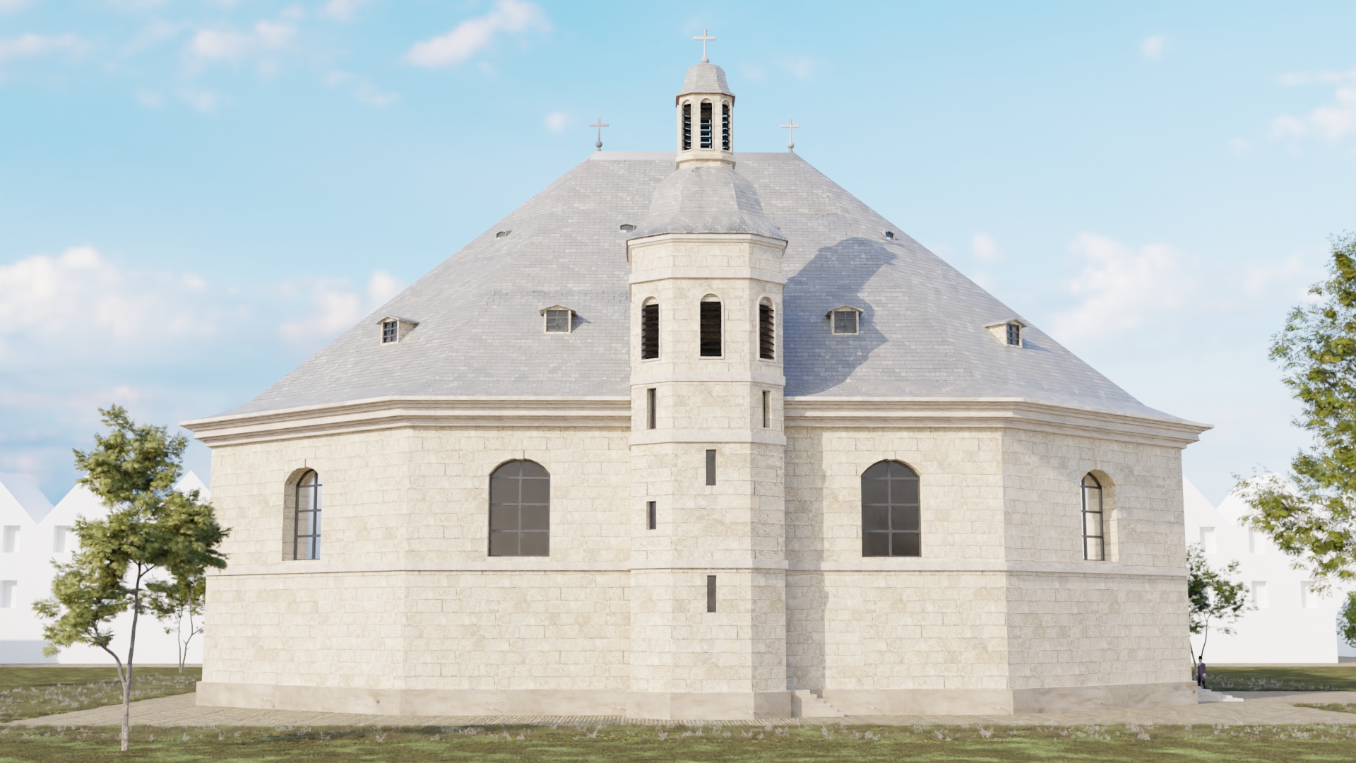 Grand Temple Calviniste de La Rochelle selon Claude Masse Ingénieur du roi